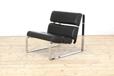 Lot 415 - A chrome lounger