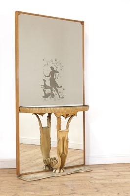 Lot 401 - A FontanaArte mirrored console