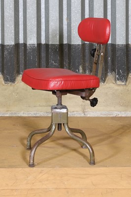 Lot 42 - An industrial office stool by Evertaut