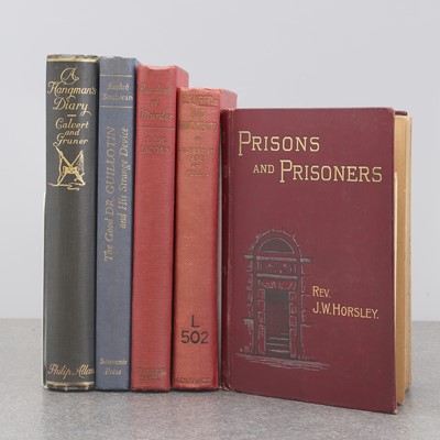 Lot 108 - Hanging, Prisons: SCHMIDT, Master Franz: A Hangman's Diary