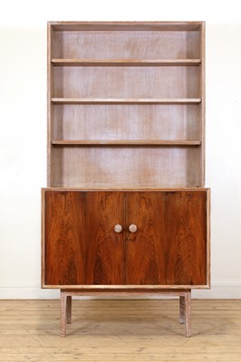 Lot 418 - A Danish limed oak and rosewood cabinet