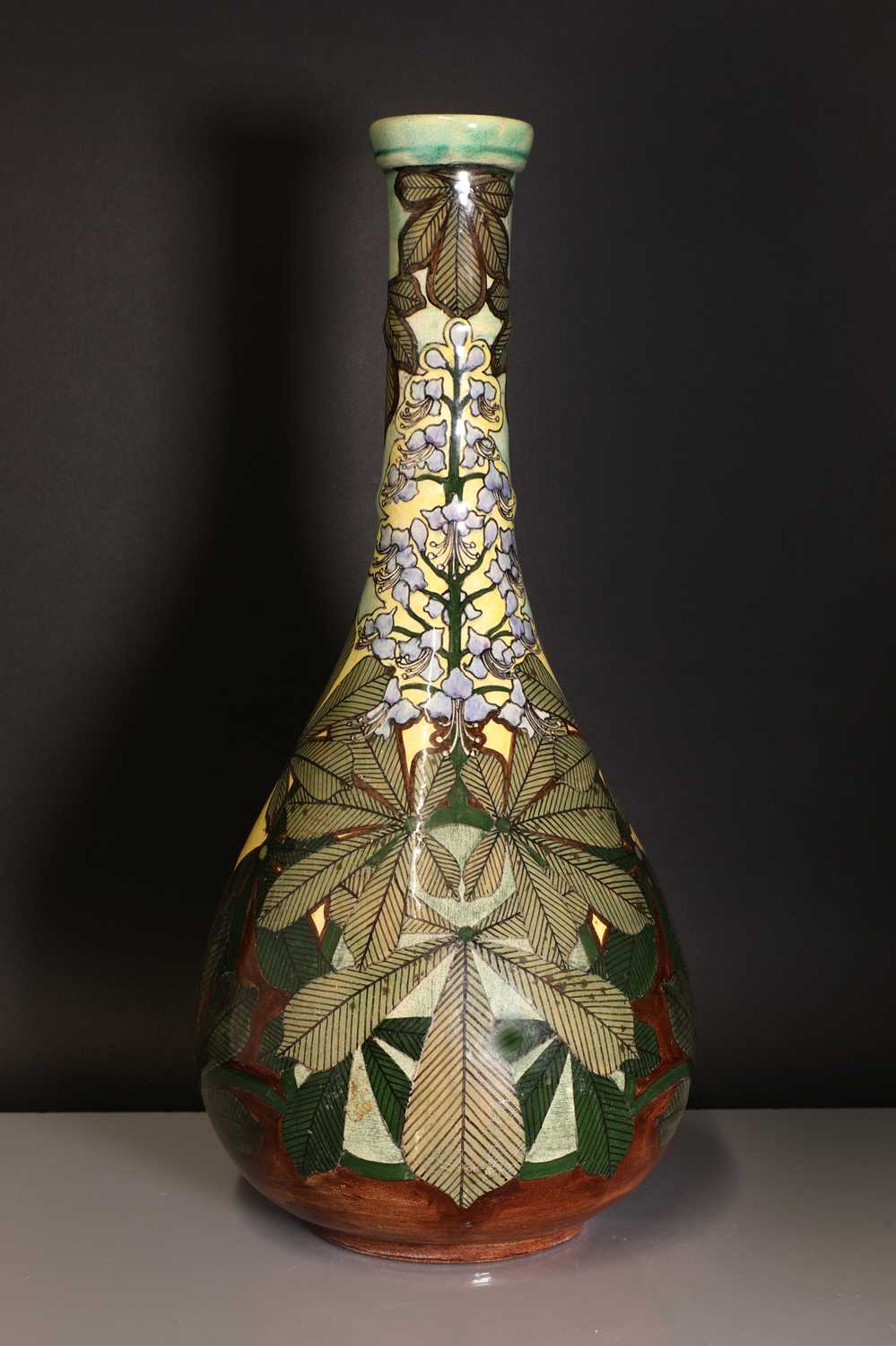 Lot 71 - A Brantjes Faïence de Purmerende art pottery vase