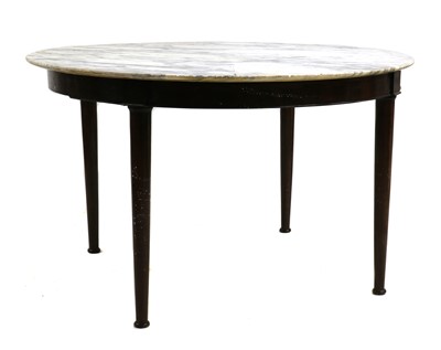 Lot 400 - A French mahogany table