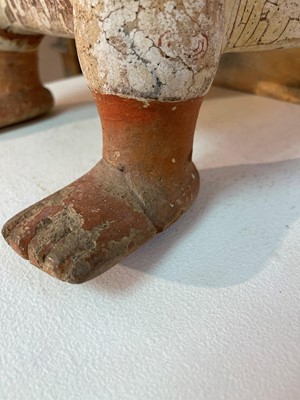 Lot 312 - An Omagua figural pottery funerary vessel