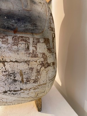 Lot 312 - An Omagua figural pottery funerary vessel