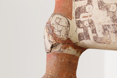 Lot 312 - An Omagua figural pottery funerary vessel