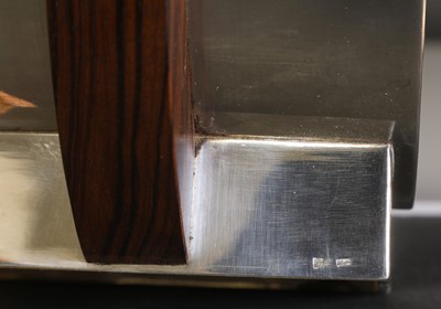 Lot 172 - An Art Deco silver-plated jardinière