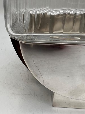 Lot 172 - An Art Deco silver-plated jardinière