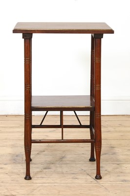 Lot 8 - A walnut and gilt occasional side table