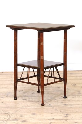 Lot 8 - A walnut and gilt occasional side table