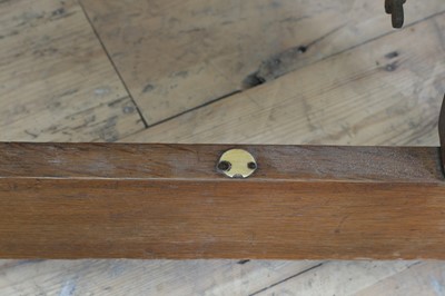 Lot 54 - Two similar Arts and Crafts oak loungers
