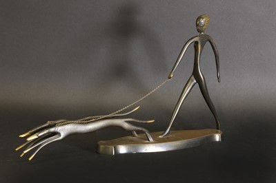 Lot 186 - A bronze sculpture, 'Diana the Huntress'