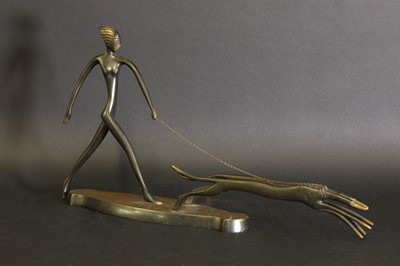 Lot 186 - A bronze sculpture, 'Diana the Huntress'