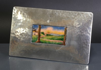 Lot 27 - A Liberty Tudric pewter jewellery box