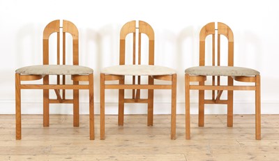 Lot 554 - Three cedar and ash chairs