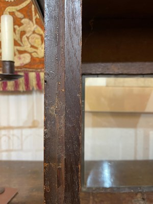 Lot 455 - A William and Mary oyster-veneered olive wood, walnut and marquetry longcase clock