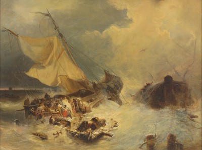 Lot 168 - Eugène Isabey (French, 1803-1886)