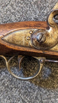 Lot 104 - A Flintlock 'Brown Bess' tower musket  with bayonet