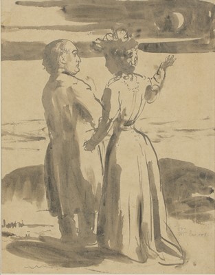 Lot 143 - Augustus John OM RA (1878-1961)
