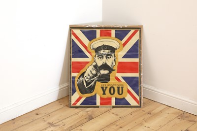 Lot 539 - An 'I Was Lord Kitchener's Valet' secondhand store poster
