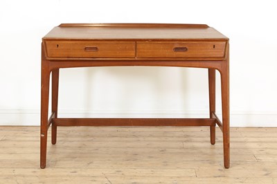 Lot 433 - A Danish teak desk