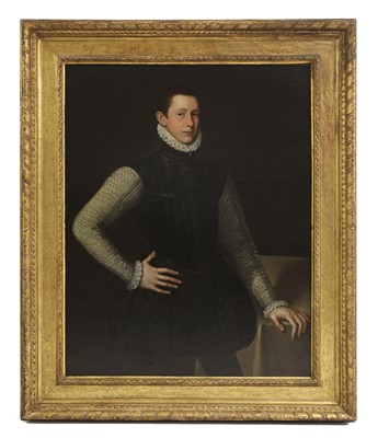 Lot 3 - Circle of Giovanni Battista Moroni (Italian, 1520-1578)