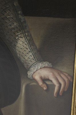 Lot 3 - Circle of Giovanni Battista Moroni (Italian, 1520-1578)
