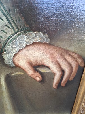 Lot 3 - Circle of Giovanni Battista Moroni (Italian, 1520-1578)