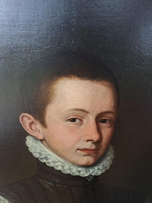 Lot 3 - Circle of Giovanni Battista Moroni (Italian, 1520-1578)