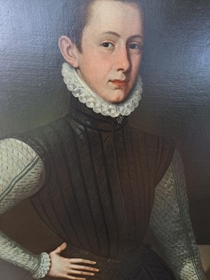 Lot 3 - Circle of Giovanni Battista Moroni (Italian, 1520-1578)