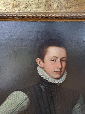 Lot 3 - Circle of Giovanni Battista Moroni (Italian, 1520-1578)