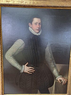 Lot 3 - Circle of Giovanni Battista Moroni (Italian, 1520-1578)