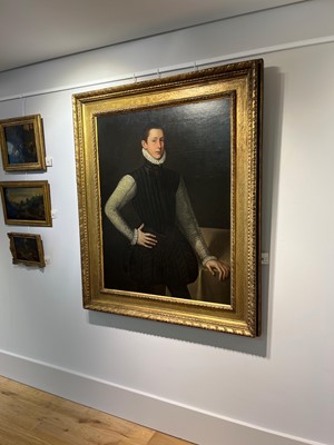 Lot 3 - Circle of Giovanni Battista Moroni (Italian, 1520-1578)