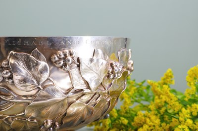 Lot 111 - An early Victorian silver punchbowl