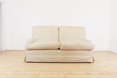 Lot 46 - A two-seat 'Connaught' sofa by Peter Dudgeon, London
