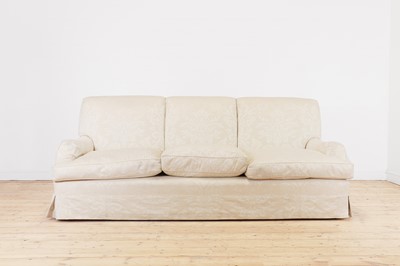 Lot 36 - A three-seat 'Connaught' sofa by Peter Dudgeon, London