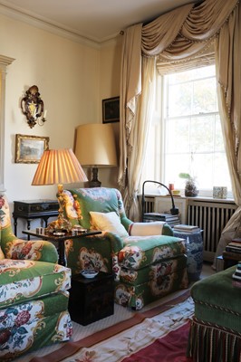 Lot 23 - A pair of 'St. James' armchairs by Kingcome