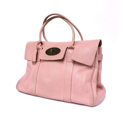 Lot 1472 - A Mulberry pink leather Bayswater bag
