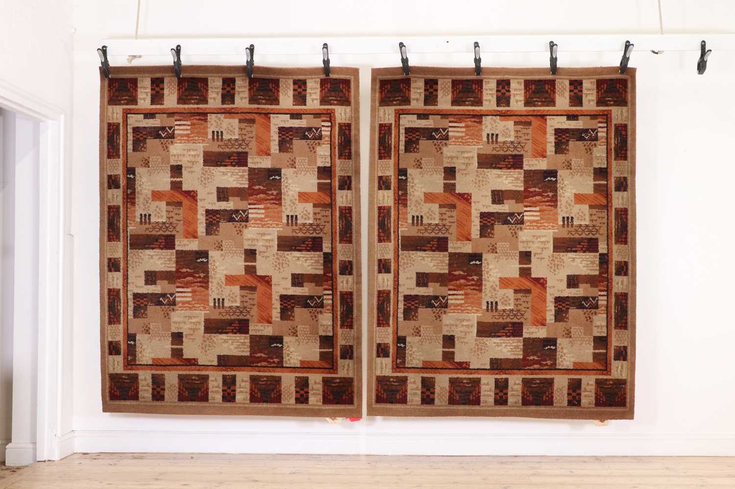 Lot 131 - Two Art Deco Axminster carpets