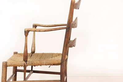 Lot 40 - A Cotswold ash armchair
