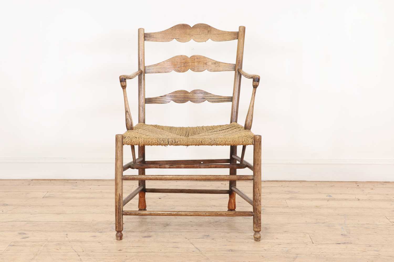 Lot 40 - A Cotswold ash armchair