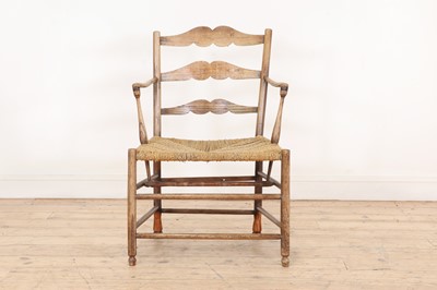 Lot 40 - A Cotswold ash armchair
