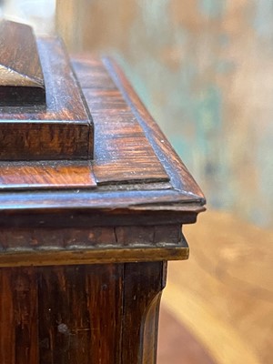 Lot 107 - A small George IV rosewood library clock by Vulliamy of London