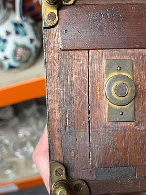 Lot 107 - A small George IV rosewood library clock by Vulliamy of London