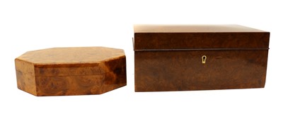 Lot 372 - A Dunhill burr walnut humidor