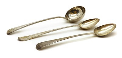 Lot 26 - A Victorian silver ladle