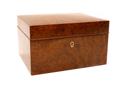 Lot 371 - A Dunhill burr wood humidor