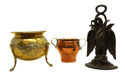 Lot 337 - An iron doorstop