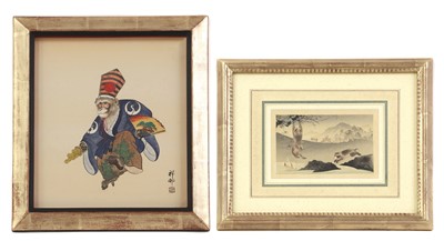 Lot 220A - Two Japanese prints
