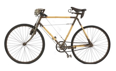 Lot 191 - A bamboo-framed bicycle